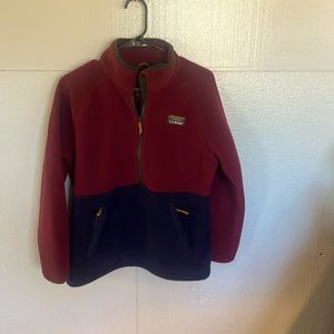 L.L.Bean  quarter zip fleece Size medium Petite